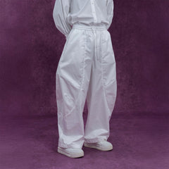 CLP Curved Panel Oversized Parachute Pants