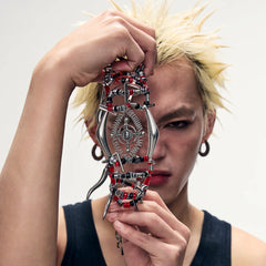 NUNKNOTX Red-Eye Mechanism Choker