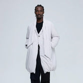 ALVNG AR ANTS Scarf-Linked Waterproof Puffer Coat