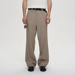 CATSSTAC Minimal Patch Wide-Leg Trousers