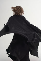 ILNya Nieternite Nifutur Convertible Drape Knit Cape