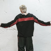 UNDERWATER Bleeding Edge Contrast Panel Sweatshirt