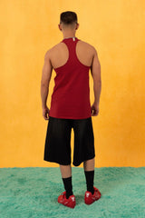 CLP Washed Stickers Drawstring Shorts