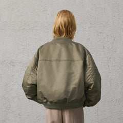 ORGANIC EMOTION Water-Repellent MA-1 Bomber Jacket
