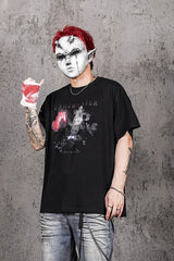 UNDERWATER Demonize Faded Graphic T-Shirt