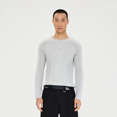 CATSSTAC Essential Slim Rib Wool-Blend Sweater