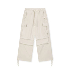 BONELESS Pleated Big Pocket Drawstring Cargo