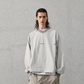 ORGANIC EMOTION Water-Repellent LOGO Embroidered Drawstring Sweatshirt
