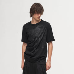 ILNya Nieternite Nifutur Siren Raw-Edge T-Shirt