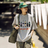 BANANA CLUB Soda Graphic Sorona Oversized T-Shirt