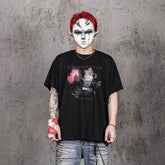 UNDERWATER Demonize Faded Graphic T-Shirt
