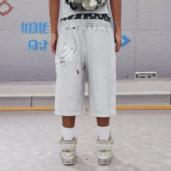 DND4DES Keychain Double-Waist Graphics Shorts