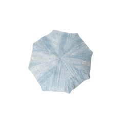 TWINBUTA Washed Embroidered Denim Newsboy Cap