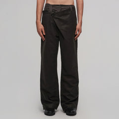 ILNya Nieternite Nifutur Asym Double Waistband Wide-Leg Trousers