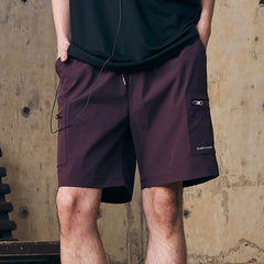 ENSHADOWER Multi-Pocket Quick-Dry Beach Shorts