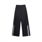 UMAMIISM Side Stripe Quick-Dry Straight-Leg Pants