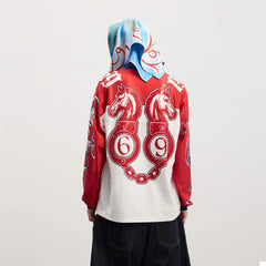 DND4DES Unicorn Rhinestone Hockey Jersey