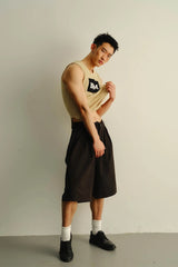KADAKADA BPM Patchwork Knitted Vest