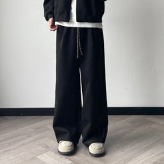 OKAYTHXBYE Plaid Layered Waist Drawstring Sweatpants