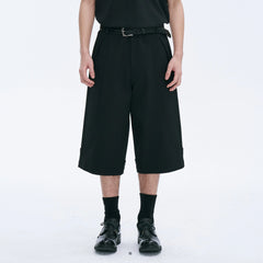 CATSSTAC Essential Spliced Wool-Blend Capri Pants