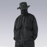 SILENSTORM Double-Layer Multi-Pocket Stand Collar Jacket
