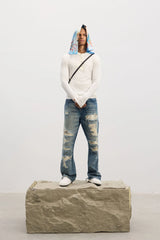 DND4DES Eye of Horus Henley Long-Sleeve Tee