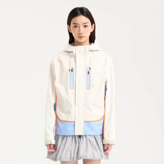 BONELESS Contrast Waterproof Utility Hooded Jacket