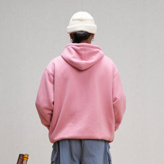 UNLIMITED MOTE Embroidered Waffle Lining Drawstring Hood Jacket