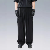 SILENSTORM Drawstring-Hem Webbing Belt Utility Pants