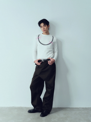 KADAKADA Deconstructed Apron-Wrap Trousers