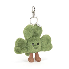 *NEW* Jellycat Amuseables Siofra Shamrock Bag Charm