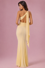 Jersey Bridesmaid Dress in Butter