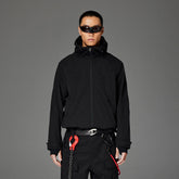 CATSSTAC Tech Structured Panel Softshell Hooded Jacket