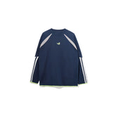 UMAMIISM Side Stripe Raglan Quick-Dry Long-Sleeve Tee