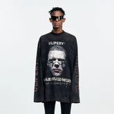 ULIPERY Rammstein Steel Visor Long Sleeve Tee