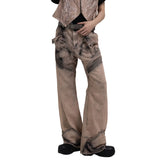 DND4DES Deconstructed Desert Petals Jeans