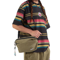NERHI Washed Panel Ethnic Graphic Crossbody Pouch