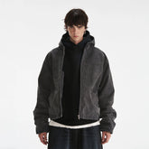 PMW Distressed Oversized Puffer Jacket