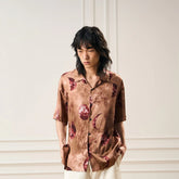 EPIC POETRY Planetary Full-Print Half Shirt