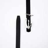 FLYERRER Metal Claw Buckle Leather Belt