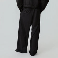 OPICLOTH Double-Pleated Mini-Check Trousers