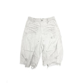 FACEONLAB Distressed Deconstructed Ripped Cargo Shorts