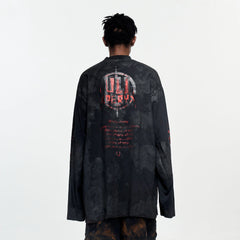 ULIPERY Rammstein Closing Eyes Long Sleeve Tee