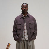 UNLIMITED MOTE Multi-Pocket Linen Shirt