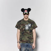DND4DES Graffiti Camo Rivet T-Shirt