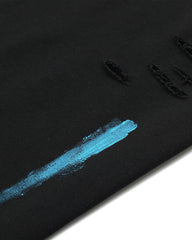 OVDY Classic Paint-Splattered Ripped Pants