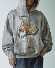 F2CE Retro Deconstructed Snake Hoodie
