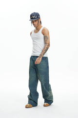 DND4DES Ocean Star Straight-Leg Jeans