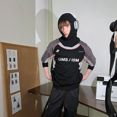 UMAMIISM Deconstructed Racing Raglan T-Shirt