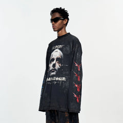 ULIPERY Rammstein Cold Stare Long Sleeve Tee